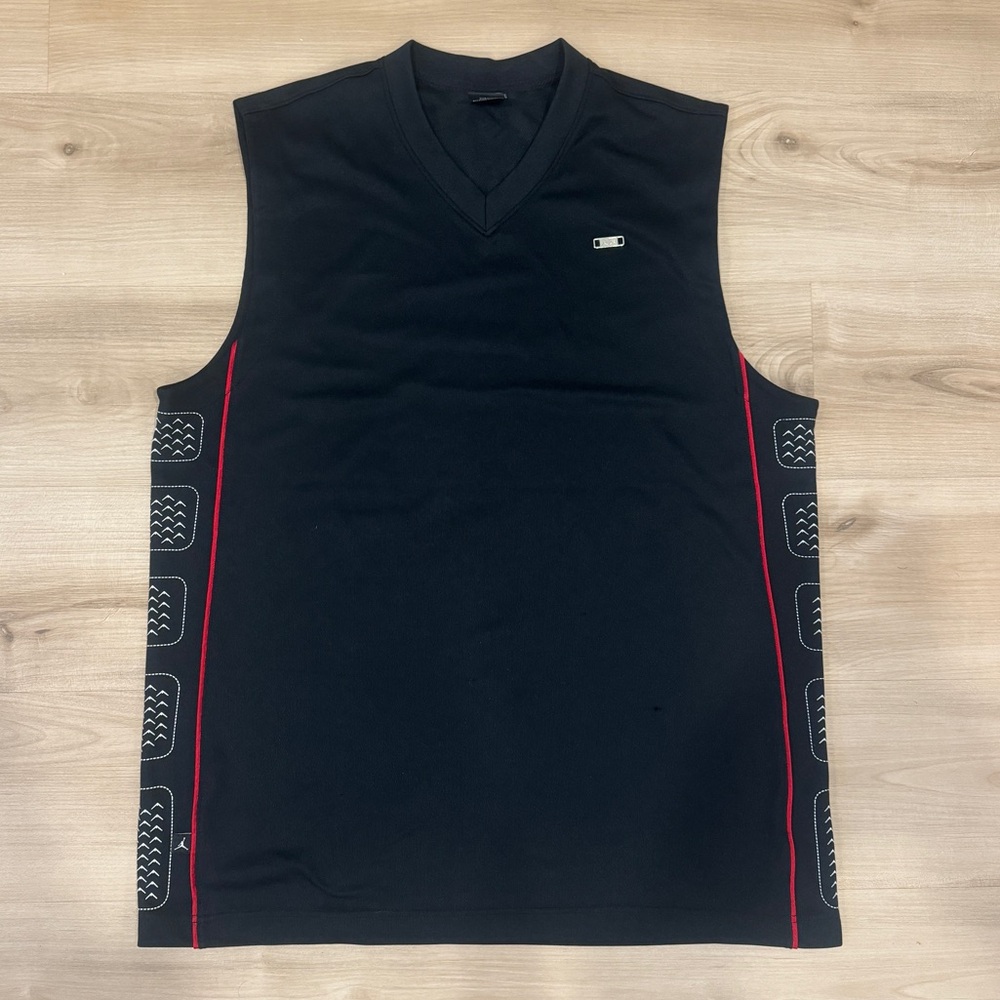 Air Jordan Air Force 1 Black Men’s Large Jersey/Tank Top pre-worn